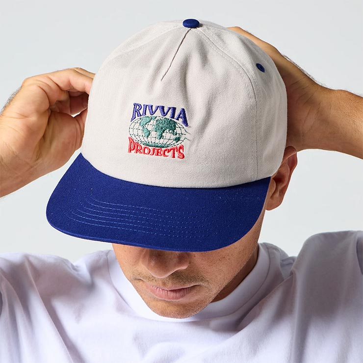Rivvia PROJECTS ��������ץ��������� WORLD SERIES CAP ���ȥ�åץХå�����å�  ˹�� RHW-25411 BONE/BLUE ��������Ź������