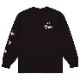 ������̵���ۥ��󥰥��꡼��T����� ����T BRIXTON �֥ꥯ���ȥ� WAYBURN L/S TEE 17199 BLK ��������Ź������