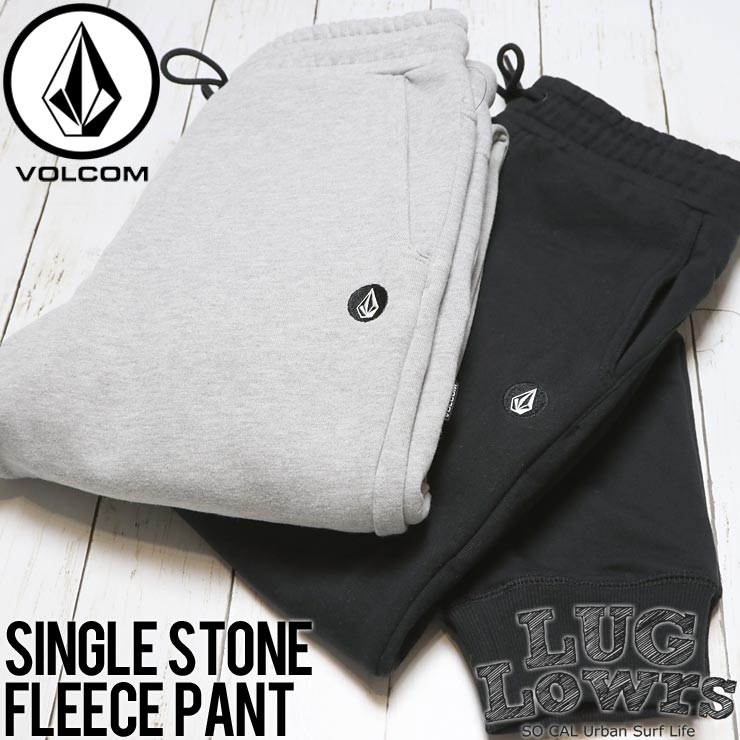 VOLCOM ボルコム Single Stone Fleece Pant スウェットパンツ A1231700