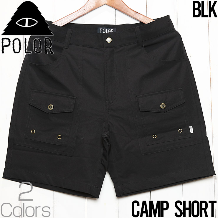 ������̵����POLeR �ݡ��顼 CAMP SHORT �ϡ��եѥ�� ���硼�� 211APM4001