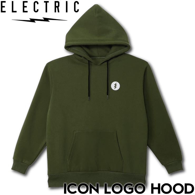 ELECTRIC ���쥯�ȥ�å� ICON LOGO HOOD �ץ륪���С��ѡ����� �ա��ǥ� E25FU08 OLIVE ��������Ź������