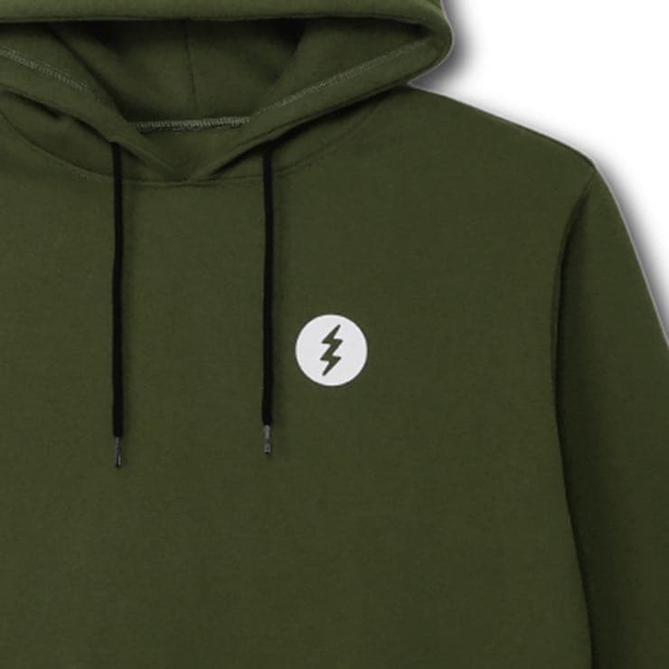 ELECTRIC ���쥯�ȥ�å� ICON LOGO HOOD �ץ륪���С��ѡ����� �ա��ǥ� E25FU08 OLIVE ��������Ź������