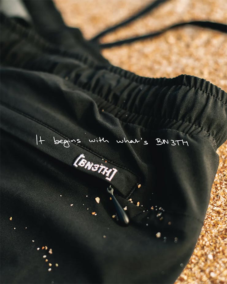 ������̵���ۥϥ��֥�åɥ��硼�� �ϡ��եѥ�� BN3TH �٥˥� AGUA VOLLEY 2N1 SHORT-7 /BLACK/BLACK