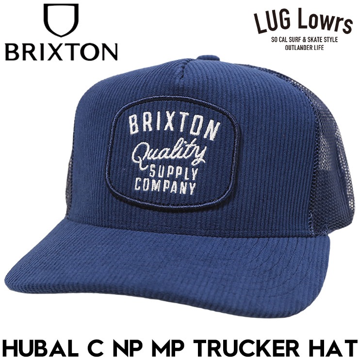 BRIXTON �֥ꥯ���ȥ� ��å��奭��å� ��� ��ǥ����� �ȥ�å�������å� 5�ѥͥ륭��å� �����֥Х����� �ѥå�����å� HUBAL C NP MP TRUCKER HAT 12037 DKNYC 26FW ��������Ź������