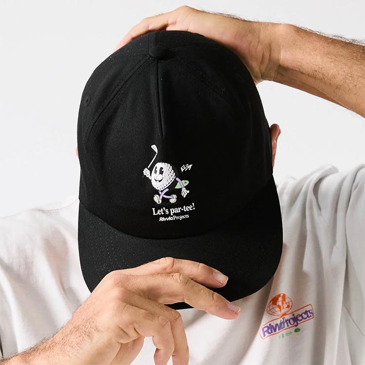 ������̵���ۥ��ʥåץХå�����å�  ˹�� Rivvia PROJECTS ��������ץ��������� PARTEE CAP RHE-25115 BLK ��������Ź������