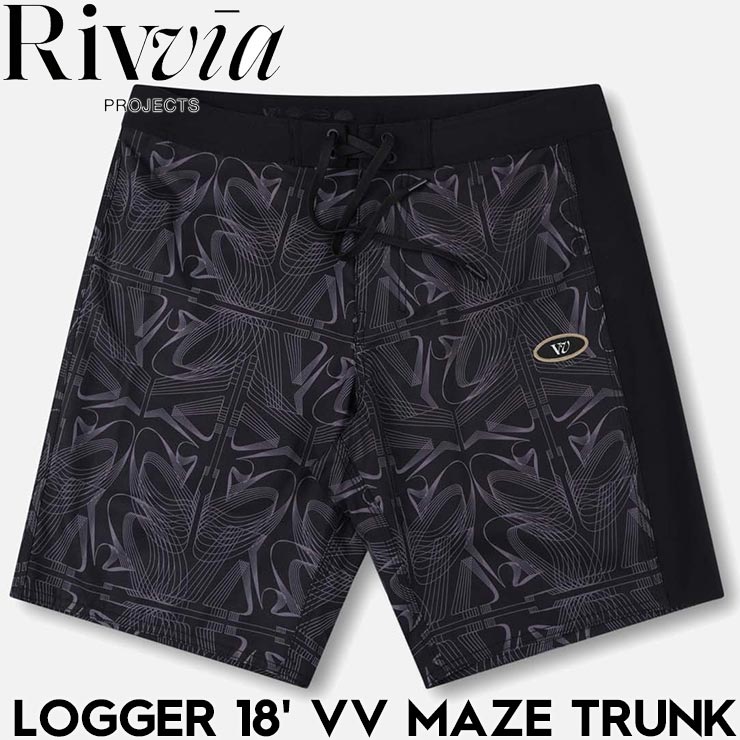 �ܡ��ɥ��硼�� ���� Rivvia PROJECTS ��������ץ��������� LOGGER 18 VV MAZE TRUNK RBO-25213 BLACK 25SU ��������Ź������