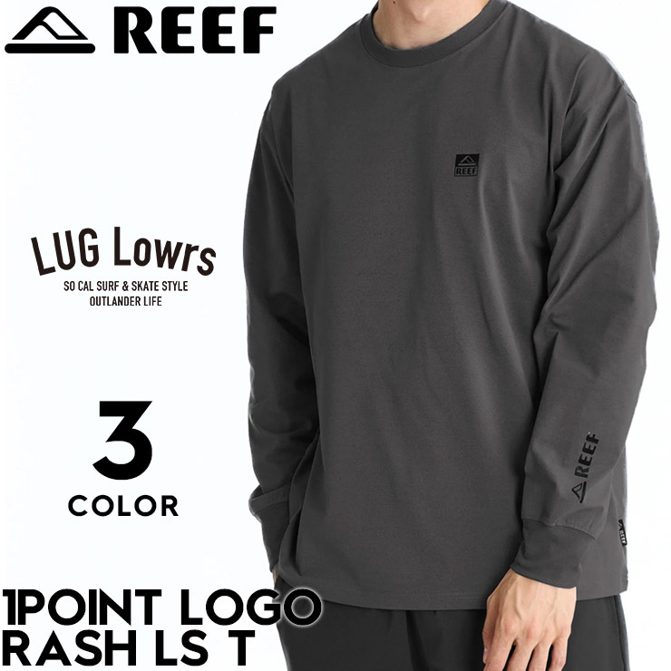 REEF �꡼�� ��å��奬���� ��� Ĺµ��å��奬���� ĹµT����� ����T UV���å� UPF50+ ®�� �ɥ饤 4WAY���ȥ�å� 1POINT LOGO RASH LS T ELY261024 26SS ��������Ź������
