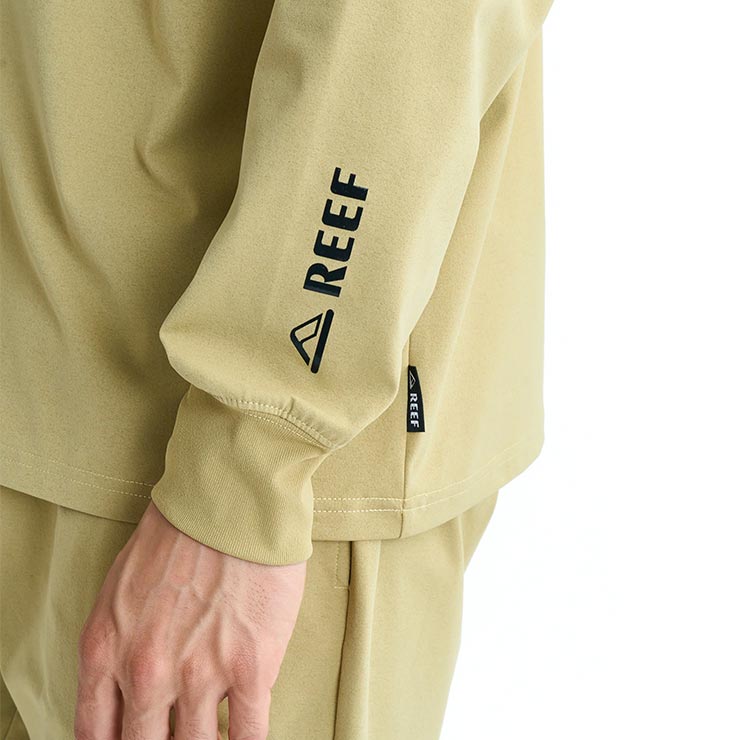 REEF �꡼�� ��å��奬���� ��� Ĺµ��å��奬���� ĹµT����� ����T UV���å� UPF50+ ®�� �ɥ饤 4WAY���ȥ�å� 1POINT LOGO RASH LS T ELY261024 26SS ��������Ź������