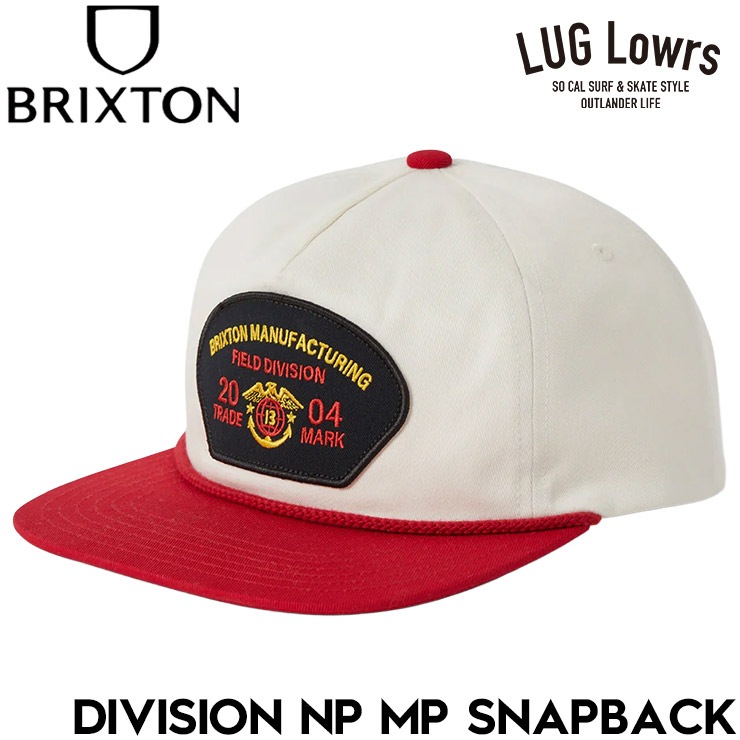 BRIXTON �֥ꥯ���ȥ� ����å� ��� ��ǥ����� ���ʥåץХå�����å� 5�ѥͥ륭��å� �ե�åȥХ����� ���åȥ󥭥�å� ���� DIVISION NP MP SNAPBACK OFFRD 12104 26SU ��������Ź������