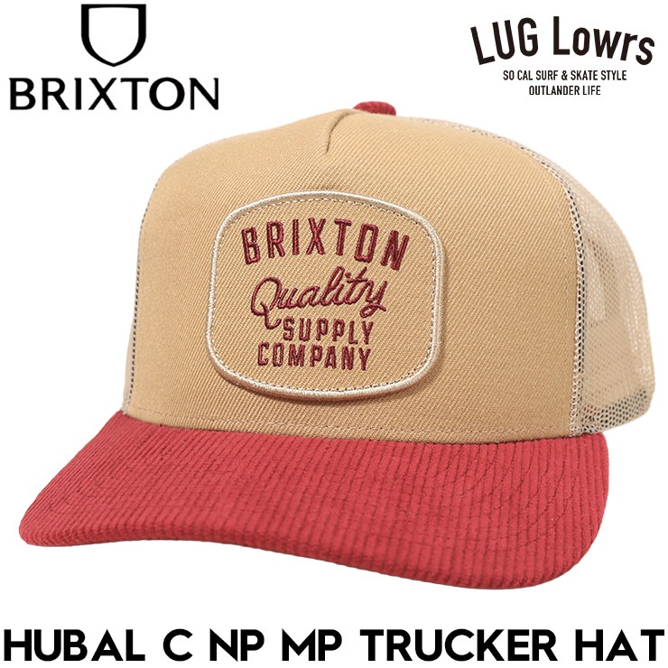 BRIXTON �֥ꥯ���ȥ� ��å��奭��å� ��� ��ǥ����� �ȥ�å�������å� 5�ѥͥ륭��å� �����֥Х����� �ѥå�����å� HUBAL C NP MP TRUCKER HAT 12037 OMDBC 26FW ��������Ź������