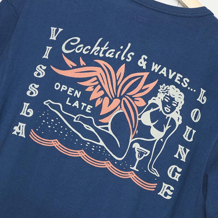 クリックポスト対応] VISSLA ヴィスラ OPEN LATE VINTAGE WASH