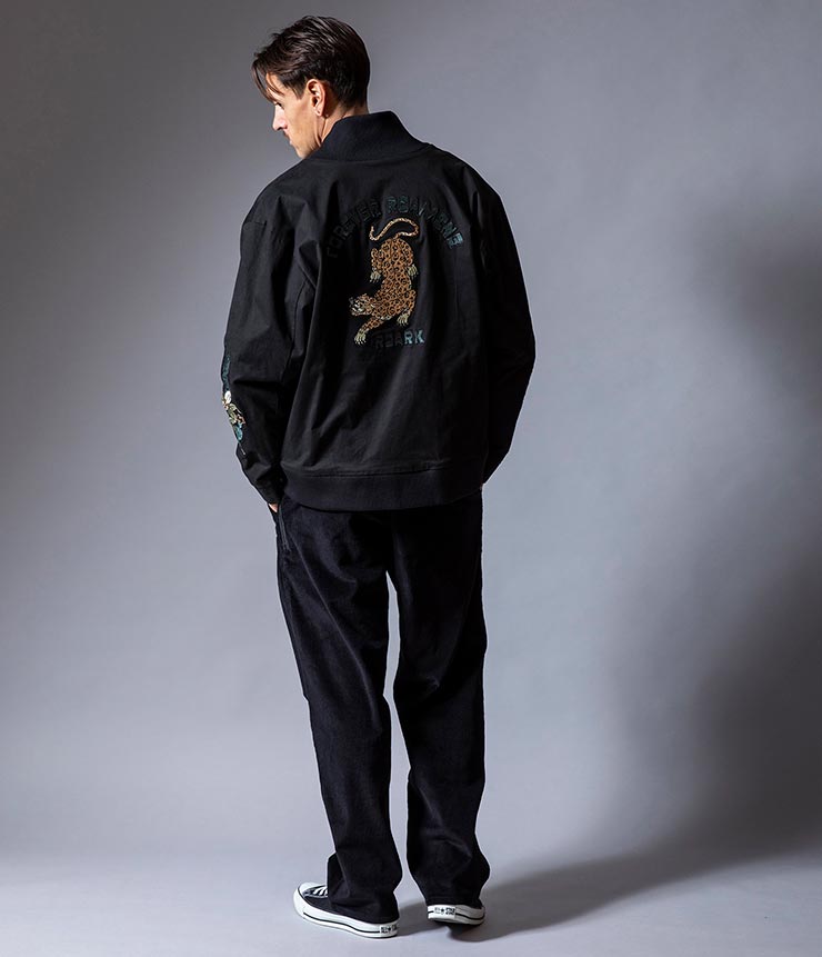 ROARK �������� FOREVER ROAMING BOMBER JACKET �ܥ�С����㥱�å� RJJ1153-BLK ��������Ź������