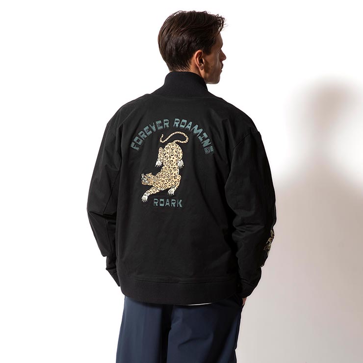 ROARK �������� FOREVER ROAMING BOMBER JACKET �ܥ�С����㥱�å� RJJ1153-BLK ��������Ź������