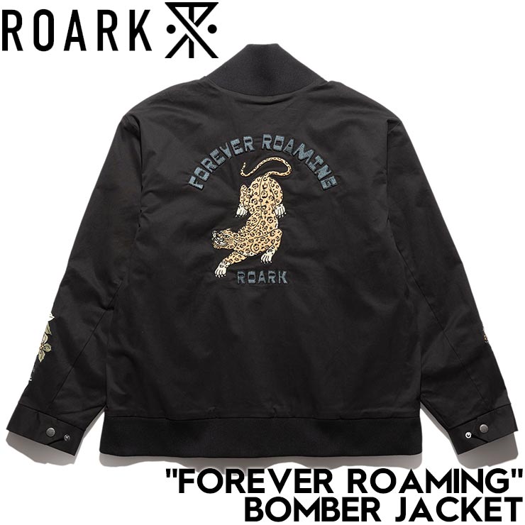 ROARK �������� FOREVER ROAMING BOMBER JACKET �ܥ�С����㥱�å� RJJ1153-BLK ��������Ź������