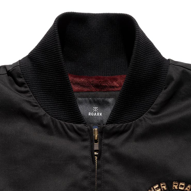 ROARK �������� FOREVER ROAMING BOMBER JACKET �ܥ�С����㥱�å� RJJ1153-BLK ��������Ź������