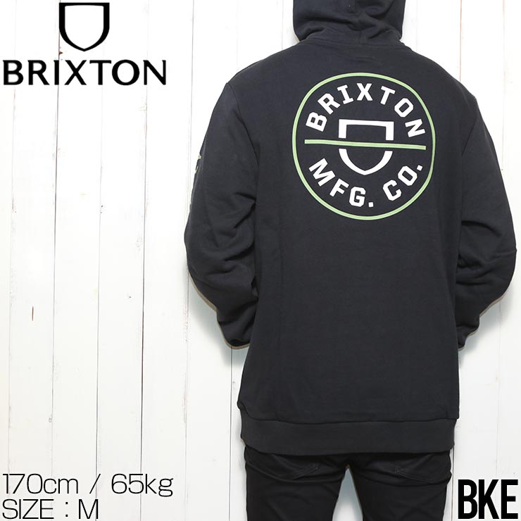 ̵ۥץ륪Сѡ աǥ BRIXTON ֥ꥯȥ CREST HOODY 22021
