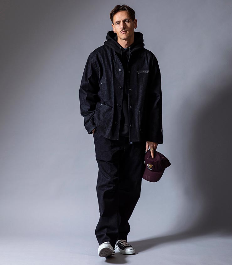 ROARK �������� DENIM ST ENGINEER JACKET ���󥸥˥��ǥ˥ॸ�㥱�å� RJJ1158-RAW ��������Ź������