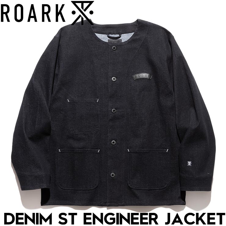 ROARK �������� DENIM ST ENGINEER JACKET ���󥸥˥��ǥ˥ॸ�㥱�å� RJJ1158-RAW ��������Ź������