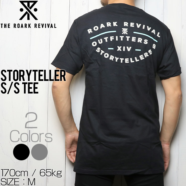 [����å��ݥ����б�] THE ROARK REVIVAL ����������Х��Х� STORYTELLER S/S TEE ȾµT����� RT439