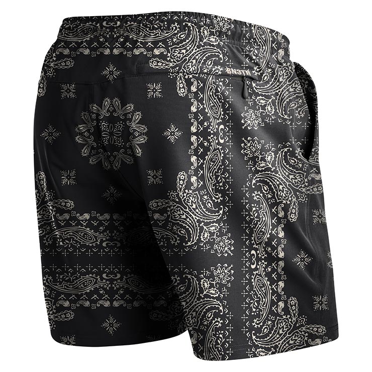 ������̵���ۥϥ��֥�åɥ��硼�� �ϡ��եѥ�� BN3TH �٥˥� AGUA VOLLEY 2N1 SHORT-7 / BANDANA BLACK