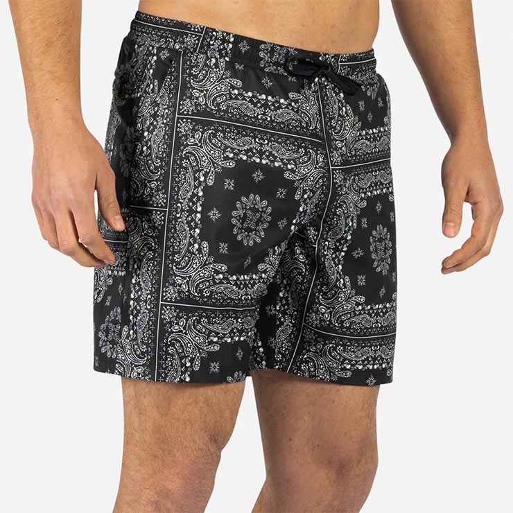 ������̵���ۥϥ��֥�åɥ��硼�� �ϡ��եѥ�� BN3TH �٥˥� AGUA VOLLEY 2N1 SHORT-7 / BANDANA BLACK