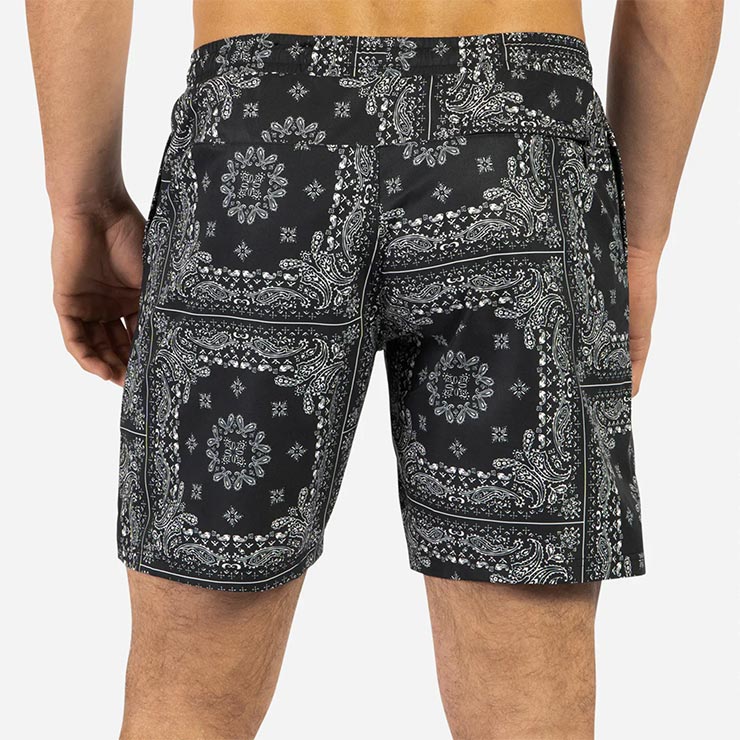 ������̵���ۥϥ��֥�åɥ��硼�� �ϡ��եѥ�� BN3TH �٥˥� AGUA VOLLEY 2N1 SHORT-7 / BANDANA BLACK