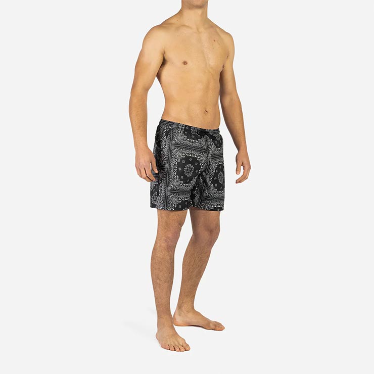 ������̵���ۥϥ��֥�åɥ��硼�� �ϡ��եѥ�� BN3TH �٥˥� AGUA VOLLEY 2N1 SHORT-7 / BANDANA BLACK