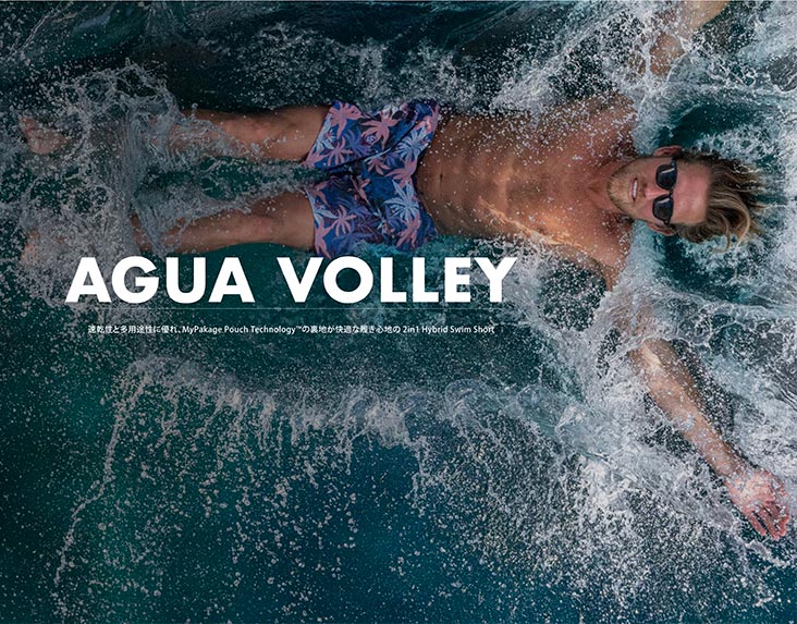 ������̵���ۥϥ��֥�åɥ��硼�� �ϡ��եѥ�� BN3TH �٥˥� AGUA VOLLEY 2N1 SHORT-7 / BANDANA BLACK