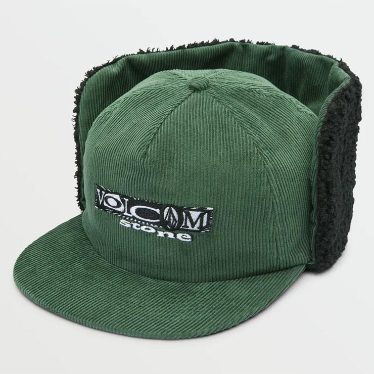 ������̵���ۥ��䡼�ե�åץ���å� ˹�� VOLCOM �ܥ륳�� �����륳�� LIB STONE LEGACY FLAP HAT D5542403 DPN ��������Ź������
