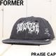 FORMER �ե����ޡ� PRAISE CAP ���ʥåץХå�����å� ˹�� FHW-25405 GREY 25HO ��������Ź������