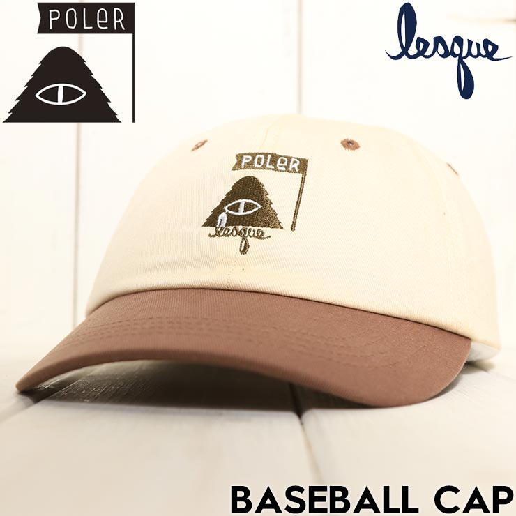 ̵˹ ȥåץå  POLeR  LESQUE ݡ顼 쥹 BASEBALL CAP 251MCV0199 BEG Ź