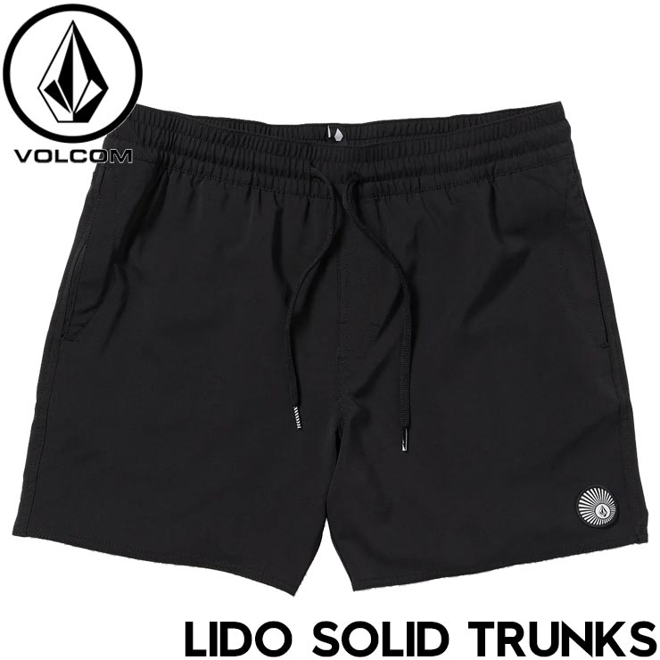 �ܡ��ɥ��硼�� �����եѥ�� �ϥ��֥�åɥ��硼�� VOLCOM �ܥ륳�� LIDO SOLID TRUNK 16 A2512503 BLACK ��������Ź������