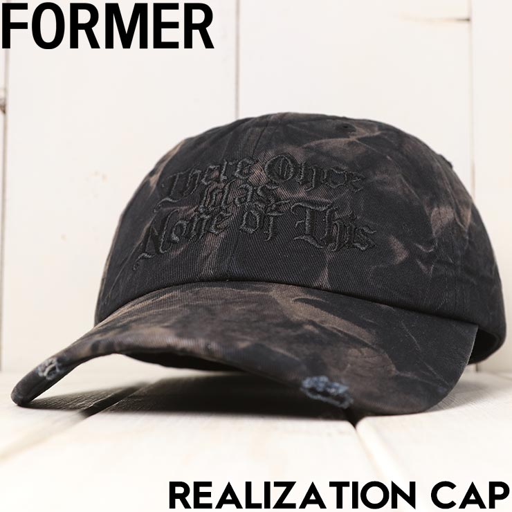 FORMER �ե����ޡ� REALIZATION CAP ���ȥ�åץХå�����å� ˹�� FHW-25408 ACID BLACK 25HO ��������Ź������