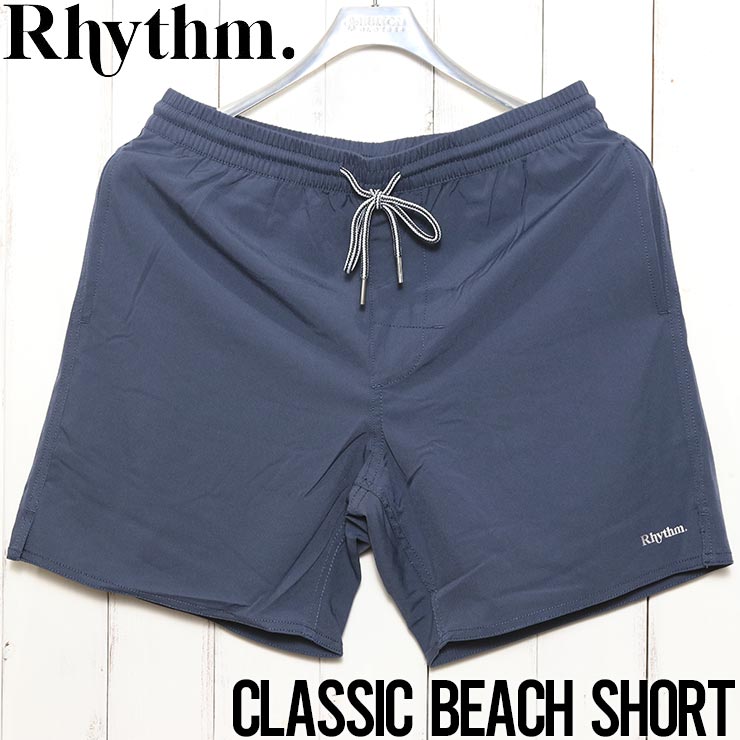 硼 ϡեѥ ȥå硼 ܡɥ硼 Rhythm ꥺ CLASSIC BEACH SHORT CL21M-JA12 WORN NAVY