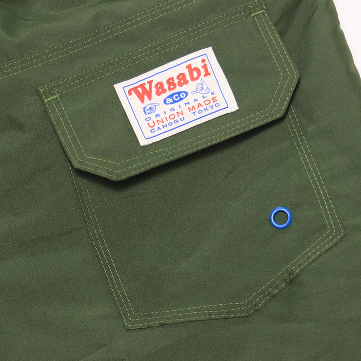 ϥ֥åɥ硼 ϡեѥ WASABI Original 掠 WASABI TRUNKS GRN Ź