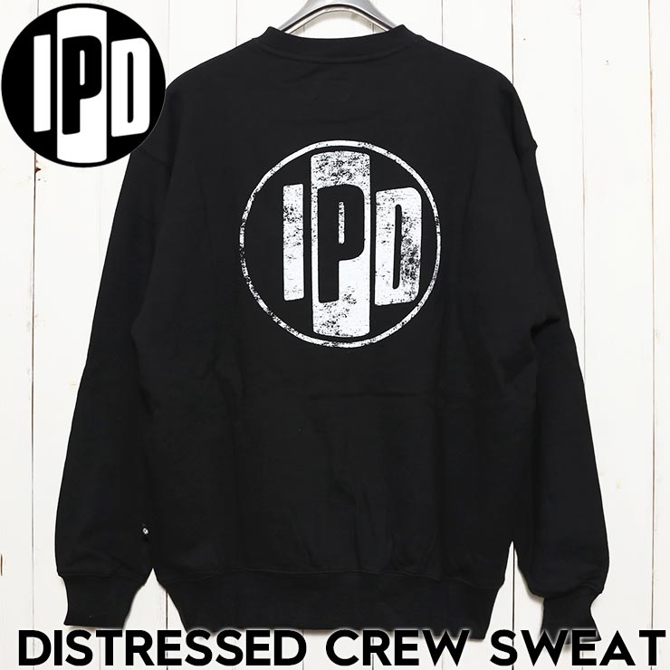 ̵ۥ롼ͥå å ȥ졼ʡ IPD ԡǥ OG DISTRESSED CREW SWEAT IPDSW004OD Ź