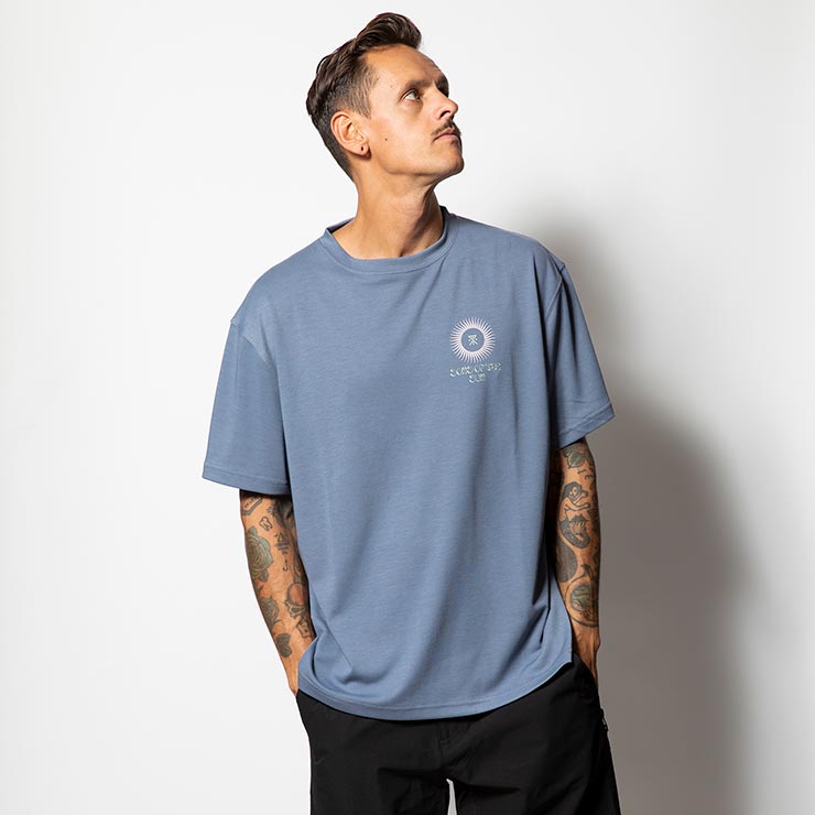 ������̵����ȾµT����� ®���Ǻ� THE ROARK REVIVAL ����������Х��Х� SONS OF THE SUN Dri-Release TEE RTJDR1121-FLB 25SU ��������Ź������