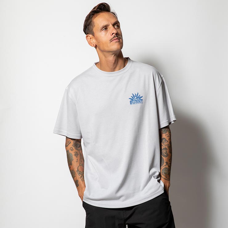 ������̵����ȾµT����� ®���Ǻ� THE ROARK REVIVAL ����������Х��Х� BURNT Dri-Release TEE RTJDR1122-GRY 25SU ��������Ź������