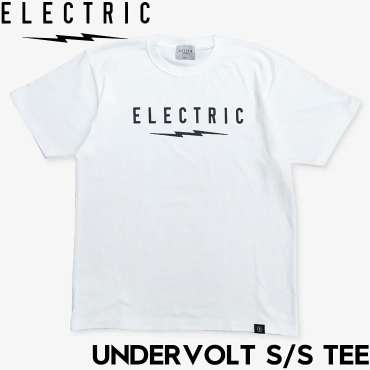 ELECTRIC ���쥯�ȥ�å� ȾµT����� UNDERVOLT S/S TEE ECT02 WHT ��������Ź������