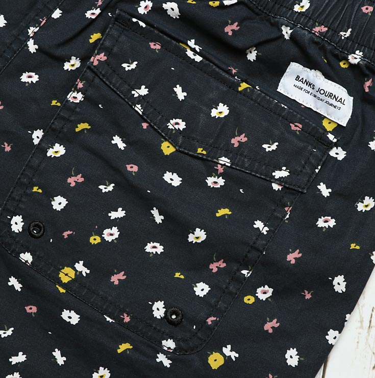 [����å��ݥ����б�] BANKS �Х󥯥� FIELDS BOARDSHORT �ܡ��ɥ��硼�� BS0133