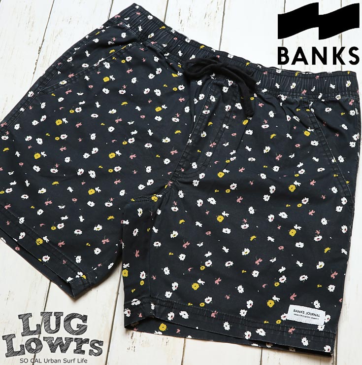 [����å��ݥ����б�] BANKS �Х󥯥� FIELDS BOARDSHORT �ܡ��ɥ��硼�� BS0133