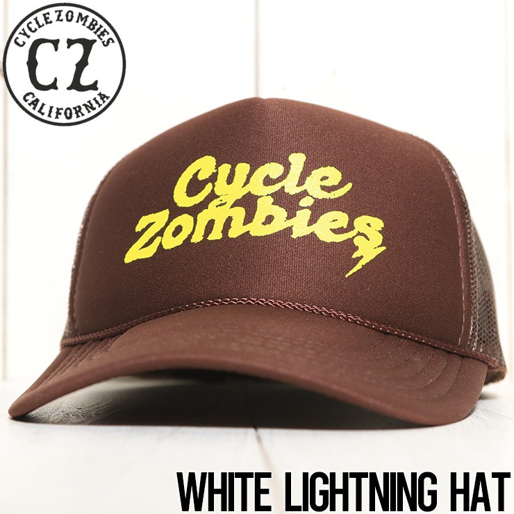 ̵ Cycle Zombies 륾ӡ WHITE LIGHTNING HAT å奭å CZ-THF030