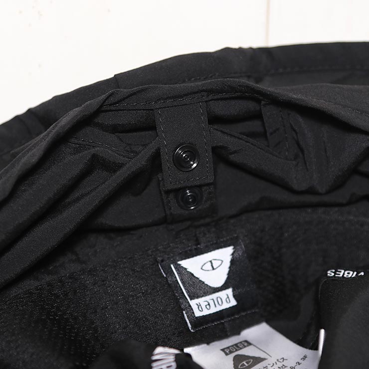 ̵˹ եϥå 󥬡դ POLeR ݡ顼 2WAY DRAW SUNGUARD BRIM HAT 251MCV0031 BLK Ź