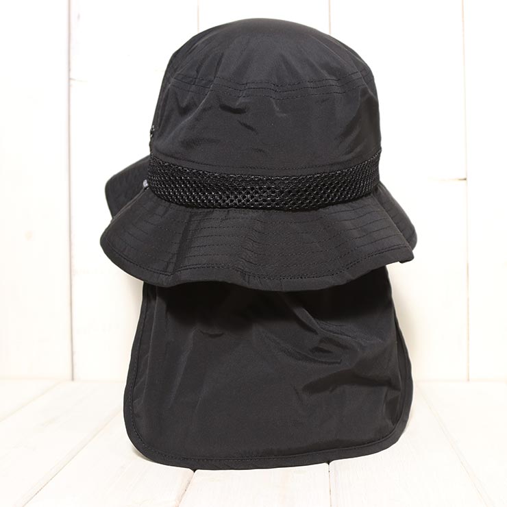 ̵˹ եϥå 󥬡դ POLeR ݡ顼 2WAY DRAW SUNGUARD BRIM HAT 251MCV0031 BLK Ź