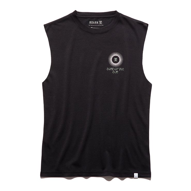������̵���ۥ��åȥ���T����� ®���Ǻ� THE ROARK REVIVAL ����������Х��Х� SONS OF THE SUN Dri-Release CUT OFF TEE RTJDR1124-BLK 25SU ��������Ź������