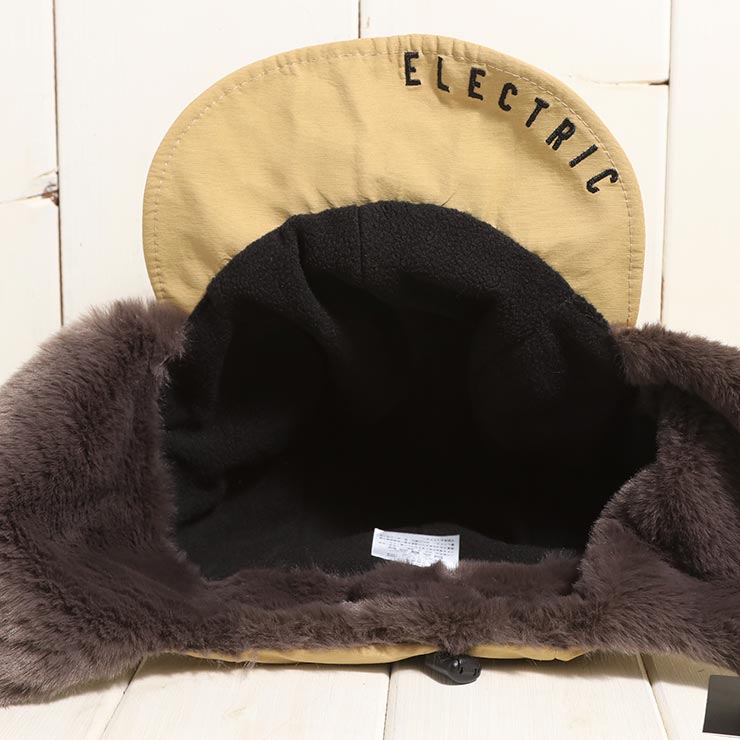 ELECTRIC ���쥯�ȥ�å� MOTOR BOMBER CAP ˹�� �������դ�����å� ���䡼�ե�å� E25FC18 TAN ��������Ź������