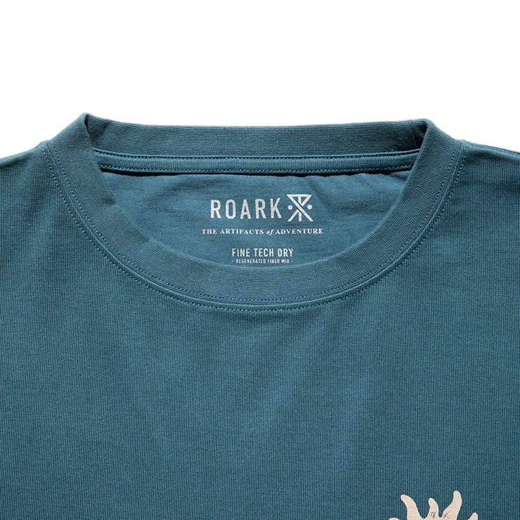 ������̵����ȾµT����� �ե�����ƥå��ɥ饤 THE ROARK REVIVAL ����������Х��Х� BURNT FINE TECH DRY TEE RTJF1120-DTL 25SU ��������Ź������