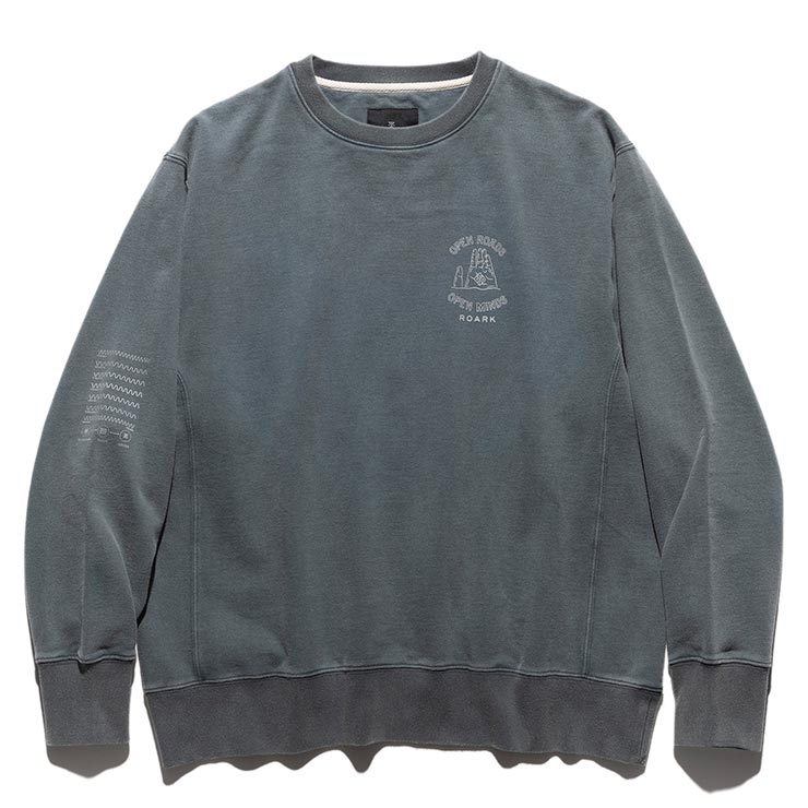 THE ROARK REVIVAL ����������Х��Х� 3RD EYE CREW SWEAT �������åȥȥ졼�ʡ� ���롼�ͥå� RSWJ1153-DGY ��������Ź������