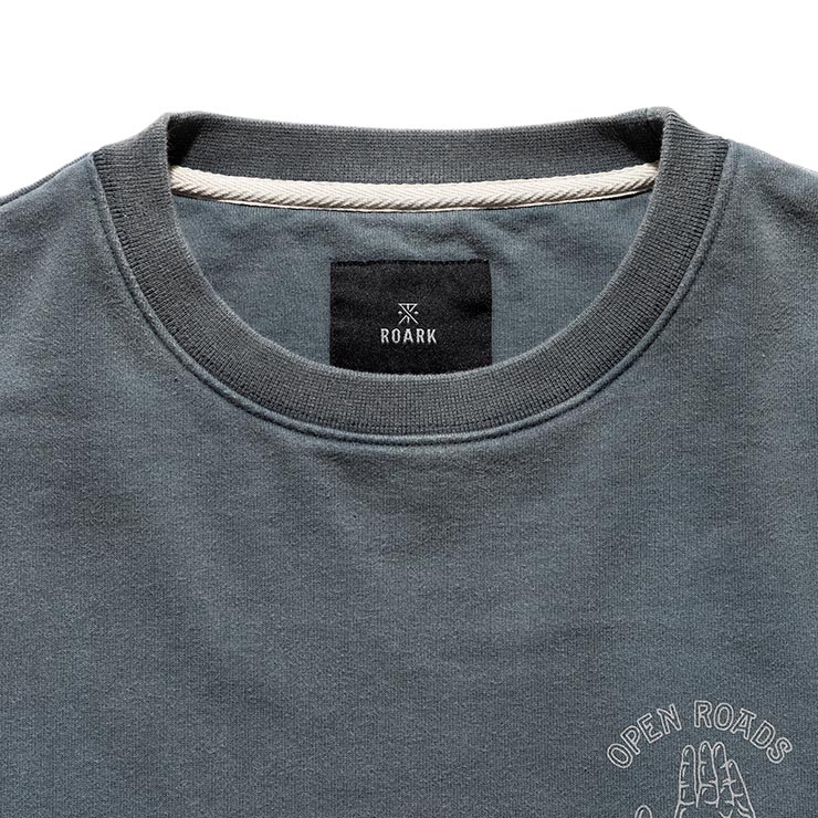 THE ROARK REVIVAL ����������Х��Х� 3RD EYE CREW SWEAT �������åȥȥ졼�ʡ� ���롼�ͥå� RSWJ1153-DGY ��������Ź������