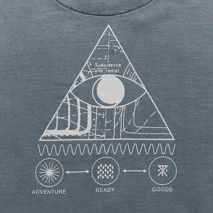 THE ROARK REVIVAL ����������Х��Х� 3RD EYE CREW SWEAT �������åȥȥ졼�ʡ� ���롼�ͥå� RSWJ1153-DGY ��������Ź������